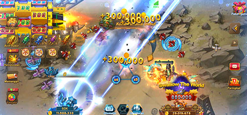 Sky Fire Fishing screenshot
