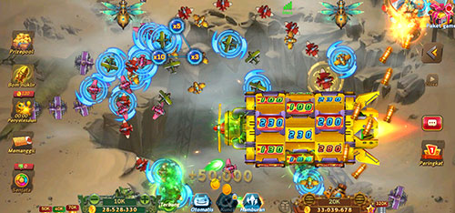 Sky Fire Fishing screenshot