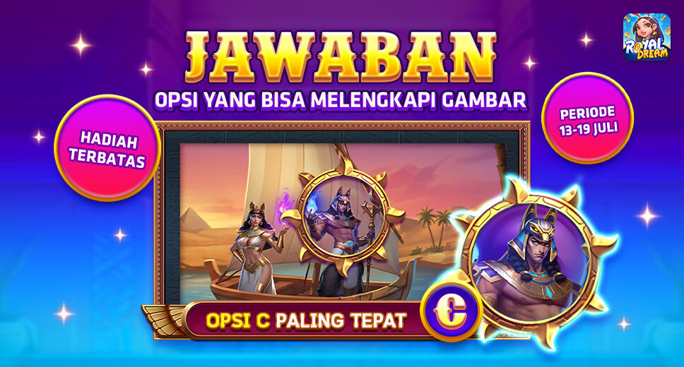 Jawaban dan Pemenang Kuis Royal Dream 13–19 Juli 2026